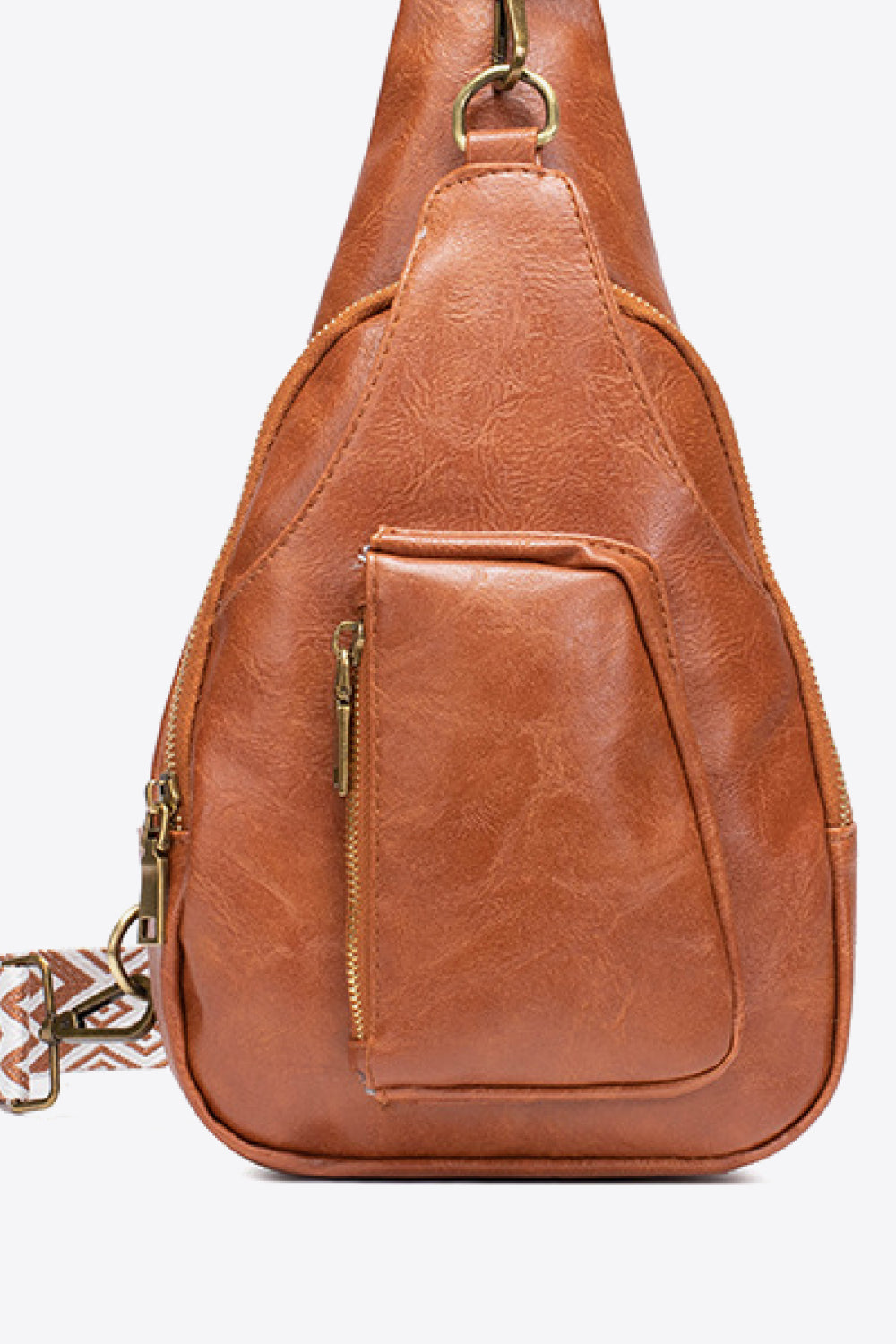 PU Leather Sling Bag