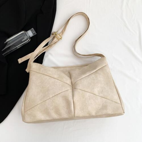 PU Leather Shoulder Tote Bag